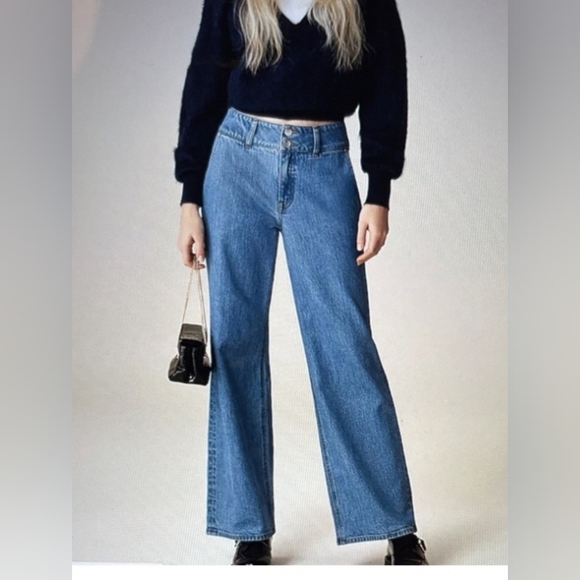 J. Crew NWT Blue Flare & Wide Leg Women's Jeans, Size 25 - Picture 11 of 11